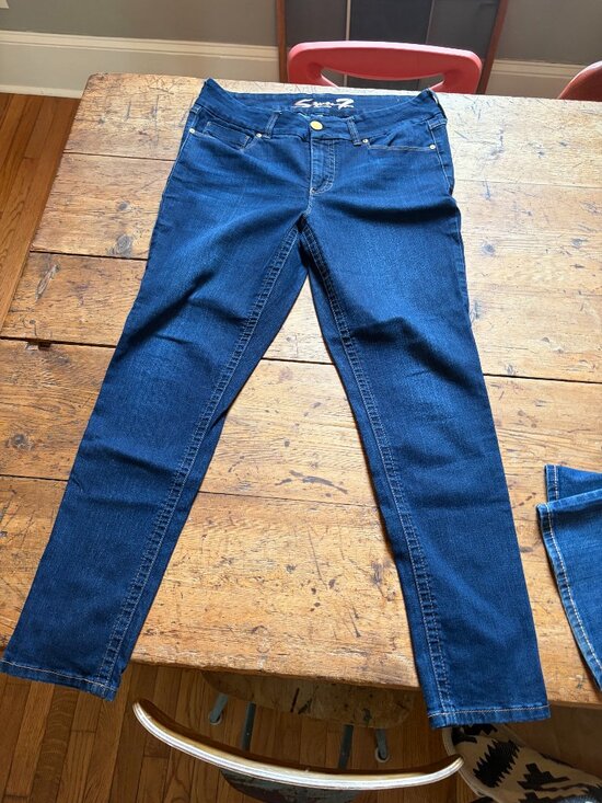 Seven7 Denim - Seven dark wash skinny jeans size 12
